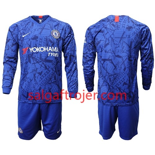 Chelsea Fodboldtrøjer Børn Hjemmebanesæt 2019/20 Langærmet Chelsea Fodboldtrøjer Børn Hjemmebanesæt 2019/20 Langærmet